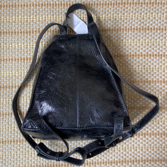 Steven Alan Black Leather Backpack - NWT Authentic main image 6